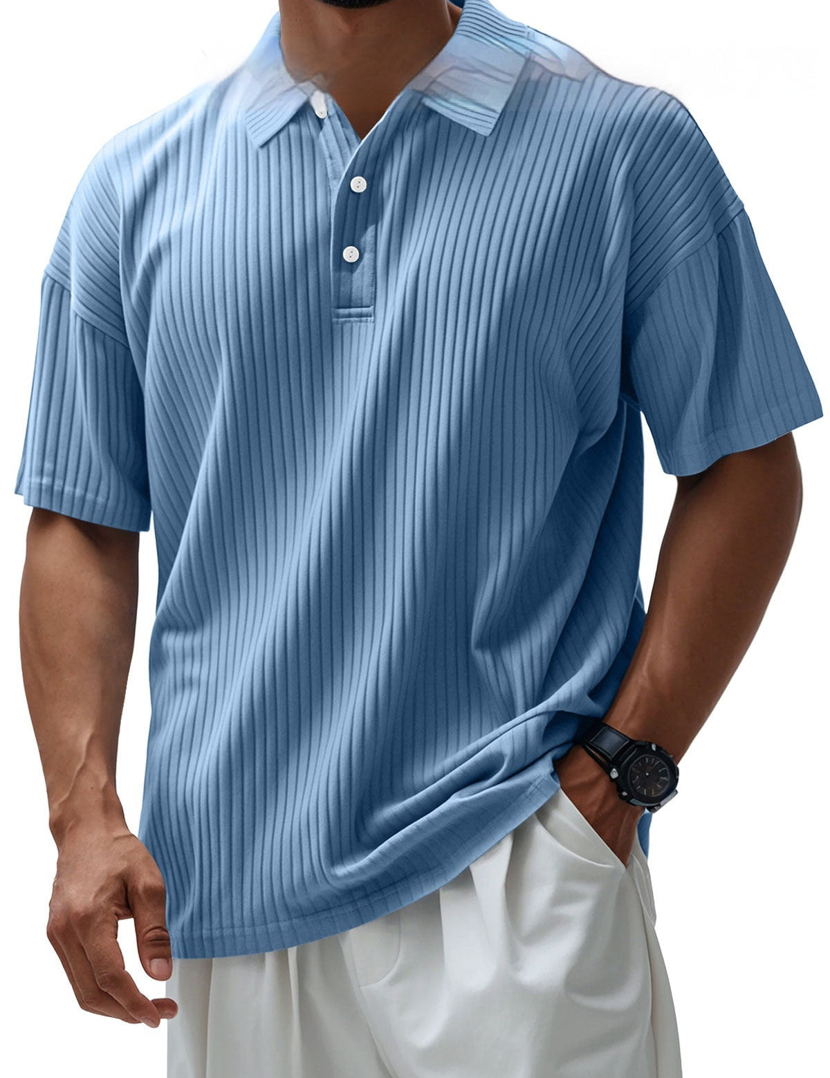 Camiseta Polo de Moda para Hombre con Estampado