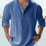 Camisa Clásica de Lino para Hombre