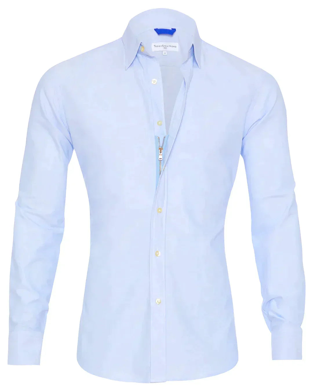 Camisa Elite para Hombre con Cremallera y Tela Elástica