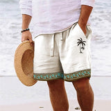 Pantalones cortos de playa estampados para hombre