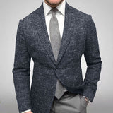 Blazer de lino elegante para hombre - Catalina Marbella