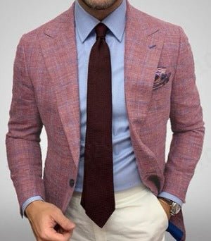 Blazer de lino elegante para hombre - Catalina Marbella