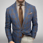 Blazer de lino elegante para hombre - Catalina Marbella