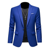 Blazer elegante de un solo botón para hombre - Catalina Marbella