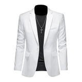 Blazer elegante de un solo botón para hombre - Catalina Marbella