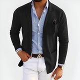 Blazer de punto transpirable para verano