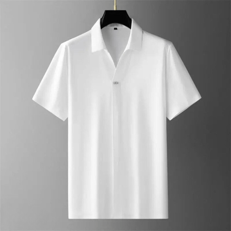 Conjunto de dos piezas para hombre – Camisa polo de manga corta y pantalones hasta el tobillo - Catalina Marbella