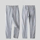 Conjunto de Traje de Lino para Hombre Comodidad Transpirable Lujo - Catalina Marbella