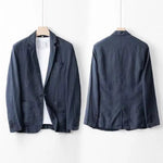 Conjunto de Traje de Lino para Hombre Comodidad Transpirable Lujo - Catalina Marbella