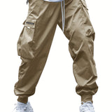 Joggers cargo para hombre con múltiples bolsillos