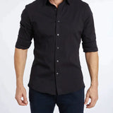 Camisa Elite para Hombre con Cremallera y Tela Elástica