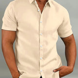 Camisa Polo Clásica de Manga Corta para Hombre
