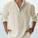 Camisa Clásica de Lino para Hombre