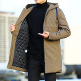 Abrigo de invierno impermeable y aislado tipo trench