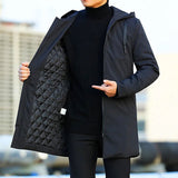 Abrigo de invierno impermeable y aislado tipo trench