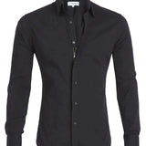 Camisa Elite para Hombre con Cremallera y Tela Elástica