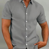 Camisa Polo Clásica de Manga Corta para Hombre
