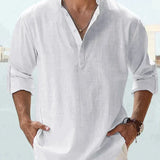 Camisa Clásica de Lino para Hombre