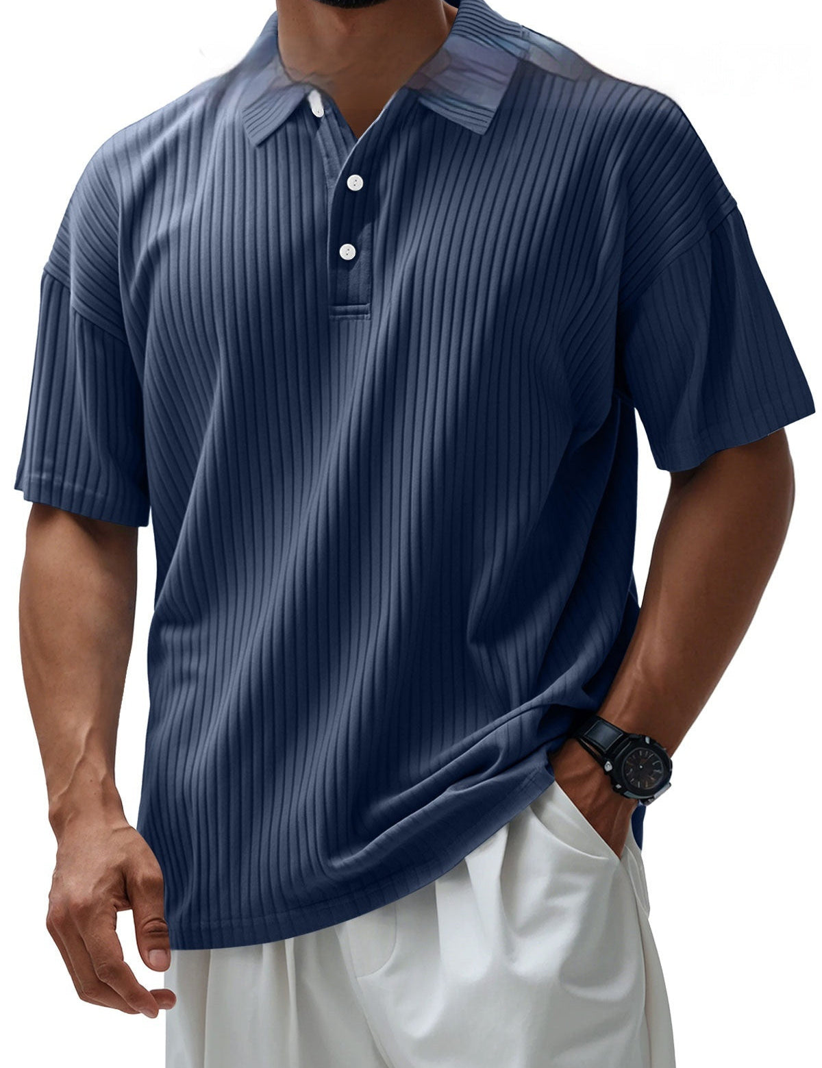 Camiseta Polo de Moda para Hombre con Estampado