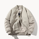Chaqueta bomber con capucha para hombre