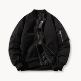 Chaqueta bomber con capucha para hombre