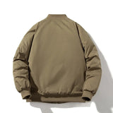 Chaqueta bomber con capucha para hombre