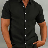 Camisa Polo Clásica de Manga Corta para Hombre