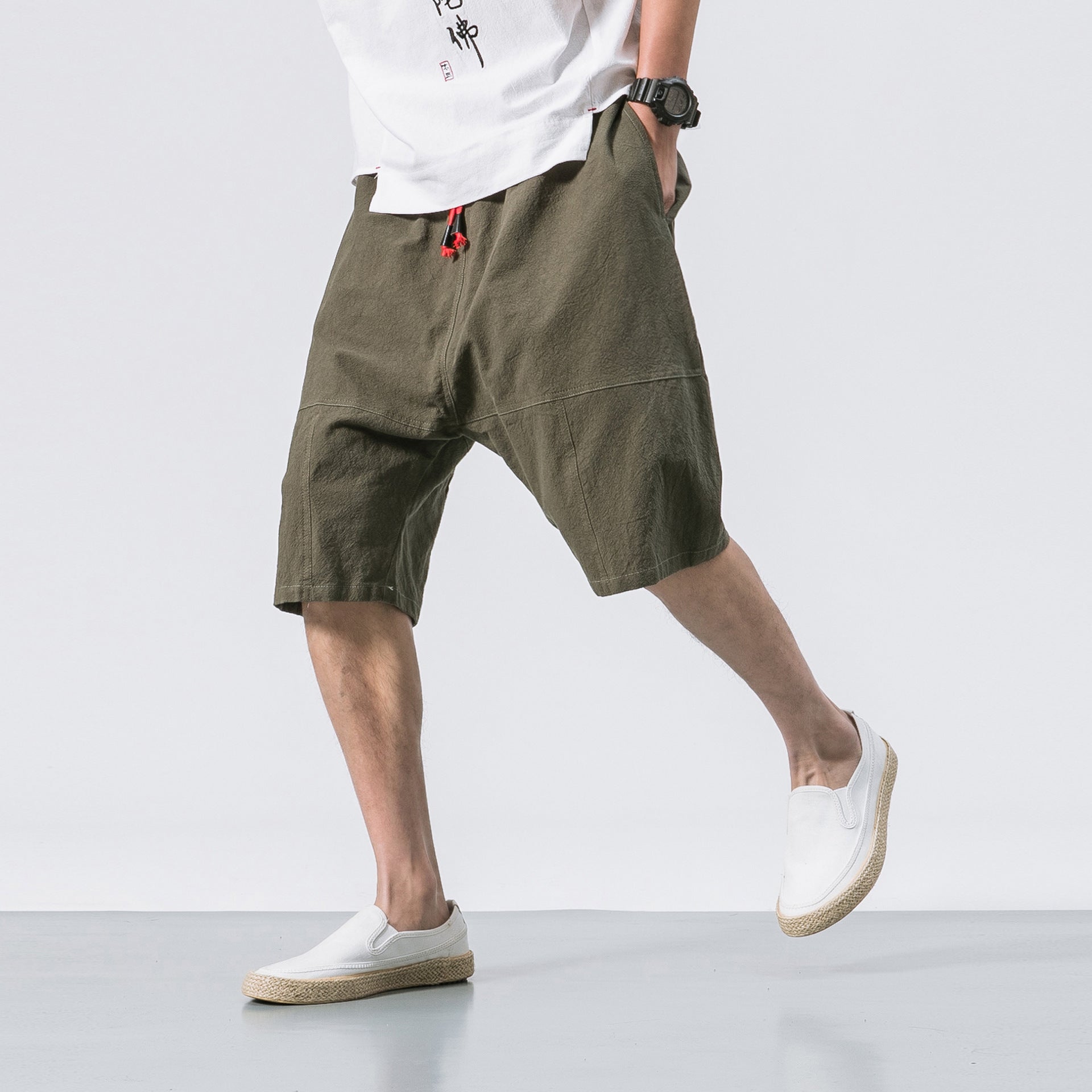 Pantalones cortos de lino Kyoto Drift