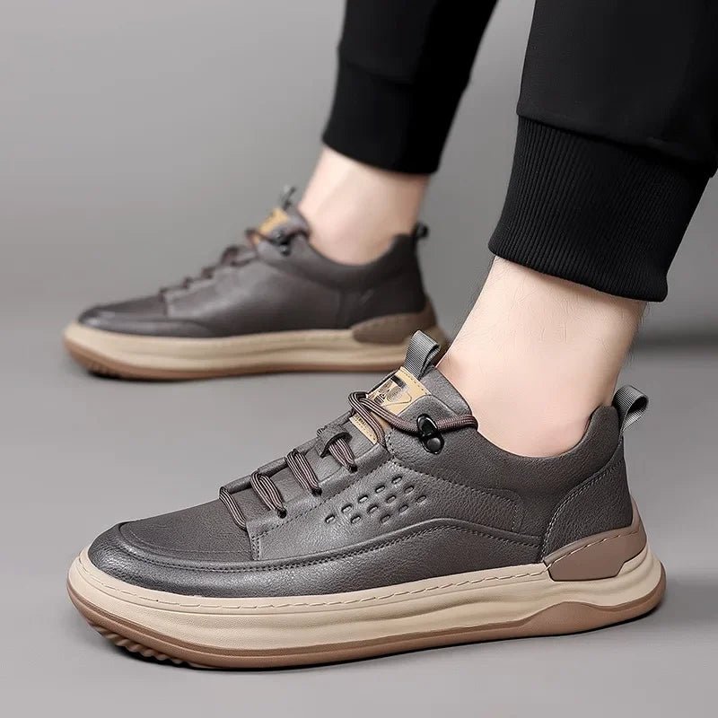 Felix – Zapatillas ortopédicas de cuero vegano - Catalina Marbella