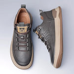 Felix – Zapatillas ortopédicas de cuero vegano - Catalina Marbella