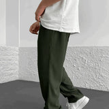 Pantalones ajustados elásticos para hombre