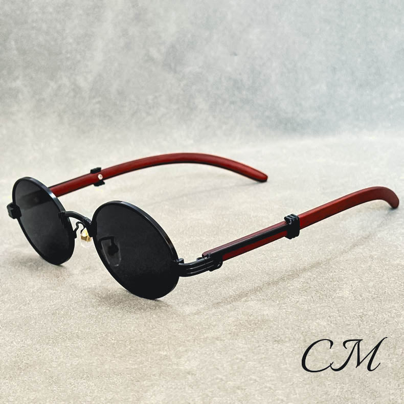 Gafas de sol ovaladas premium "Casanova" – Protección UV400 vintage unisex - Catalina Marbella