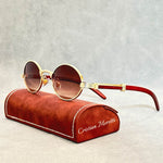 Gafas de sol ovaladas premium "Casanova" – Protección UV400 vintage unisex - Catalina Marbella