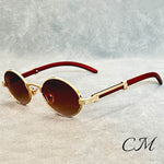Gafas de sol ovaladas premium "Casanova" – Protección UV400 vintage unisex - Catalina Marbella