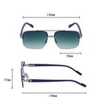 Gafas de sol semialmohadilladas Alberto Lombardi - Catalina Marbella