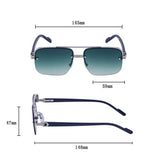 Gafas de sol semialmohadilladas Alberto Lombardi - Catalina Marbella