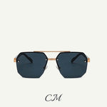 Gafas de sol vintage sin montura Jupiter – Gafas unisex semi - montura UV400 - Catalina Marbella