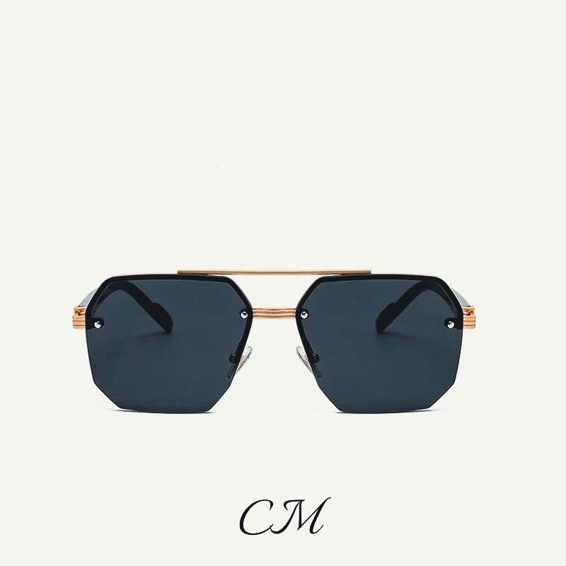 Gafas de sol vintage sin montura Jupiter – Gafas unisex semi - montura UV400 - Catalina Marbella
