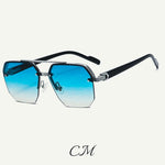 Gafas de sol vintage sin montura Jupiter – Gafas unisex semi - montura UV400 - Catalina Marbella