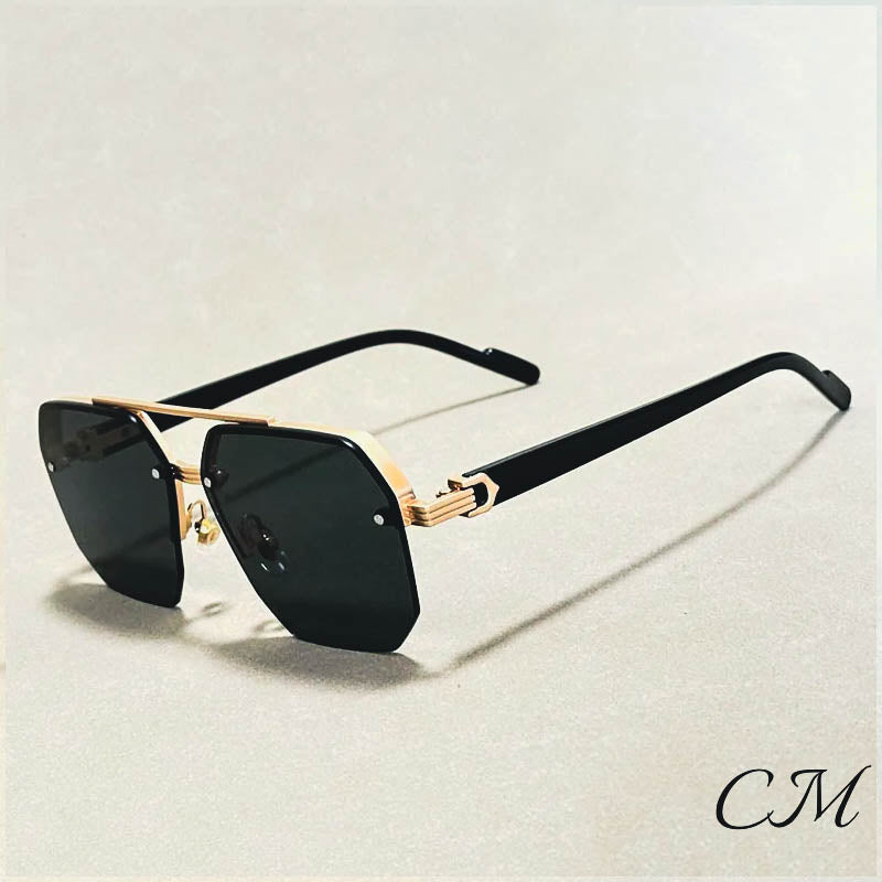 Gafas de sol vintage sin montura Jupiter – Gafas unisex semi - montura UV400 - Catalina Marbella