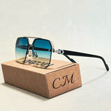 Gafas de sol vintage sin montura Jupiter – Gafas unisex semi - montura UV400 - Catalina Marbella