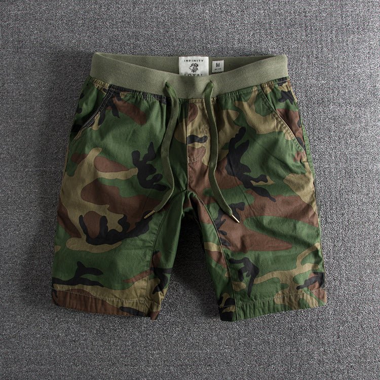 Pantalones cortos casuales camuflaje Jack Washington