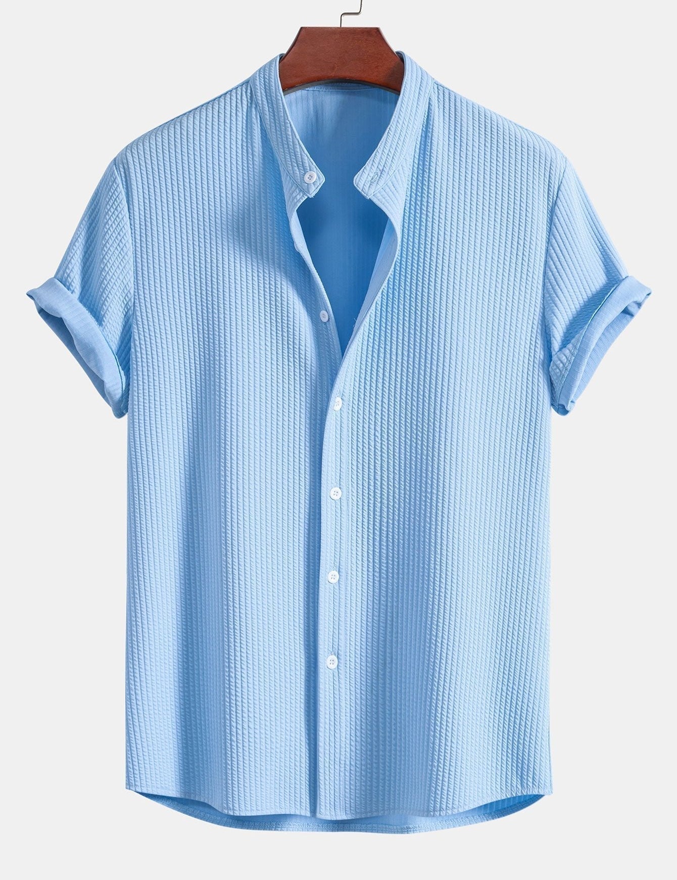 Callum | Camiseta con apariencia de camisa