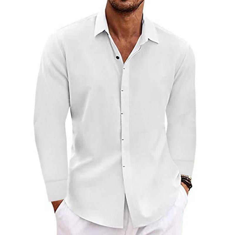 Stev | Camisa de lino de manga larga