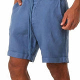 Caleb | Pantalones cortos de lino para hombre
