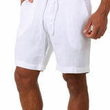 Caleb | Pantalones cortos de lino para hombre