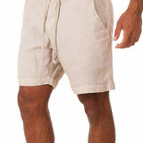 Caleb | Pantalones cortos de lino para hombre