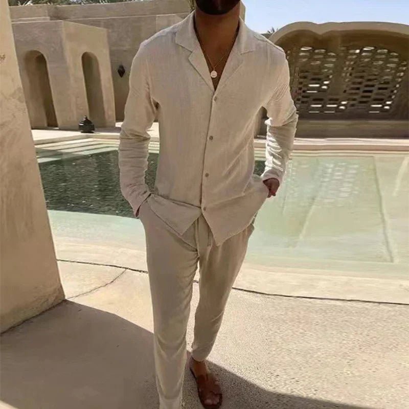 Kai™ | Conjunto casual de dos piezas para hombre - Catalina Marbella