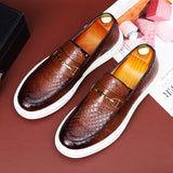 Mocasines de cuero premium para hombre