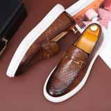 Mocasines de cuero premium para hombre